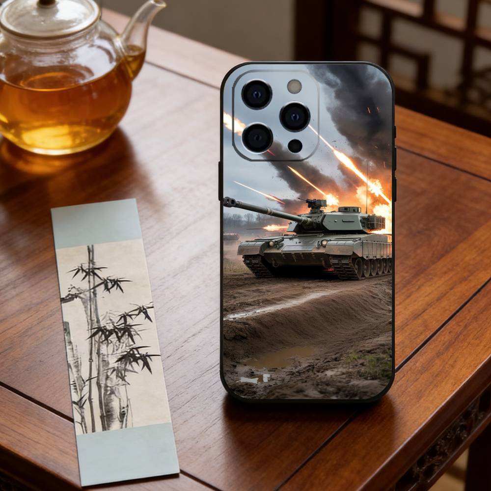 World of Tanks Phone Case Silicone Soft For IPhone 17 16 15 14 13 12 11 X XR Plus Pro Max Plus