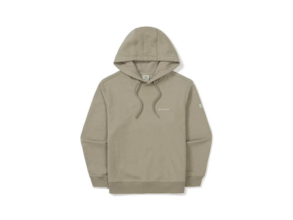 Snow Peak Land Hooded Anorak Khaki Medium Women's T-Shirt GS-S25FWFHD61 Parka, Beige,