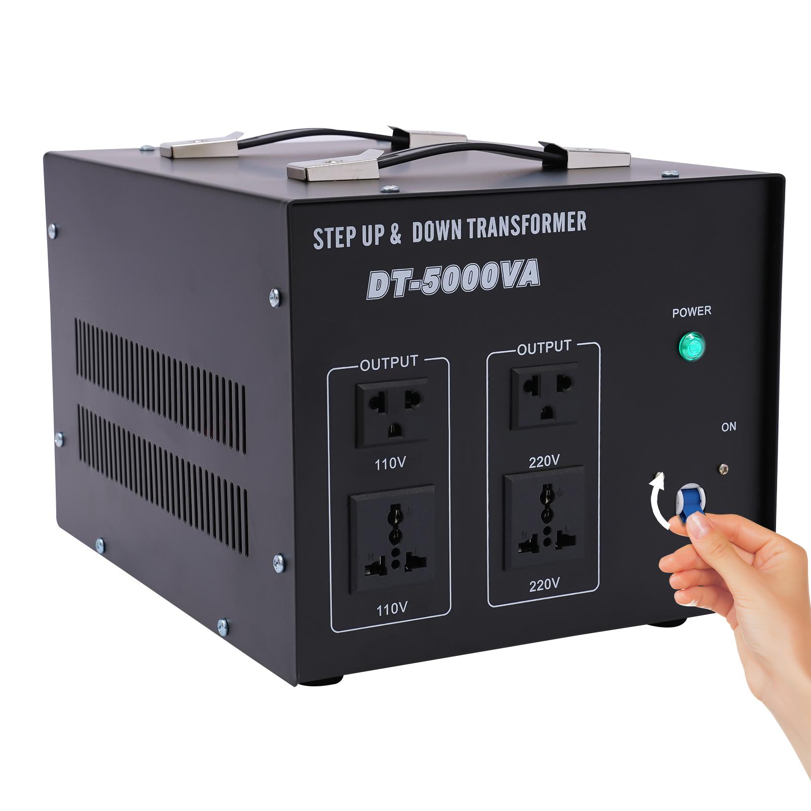 

Voltage Converter Transformer, Set Up/Down Voltage Transformer Converter, Voltage Transformer For Coffee Machines, Kettles Black чорний