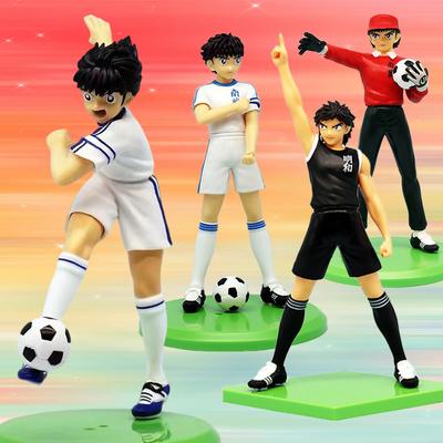 18-21cm Captain Tsubasa Anime Figure Ozora Tsubasa Action Figure Hyuuga Kojirou/Wakabayashi Genzou Figurine Collection Model Toy