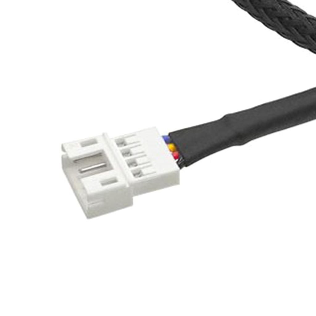 4PIN Black Mainboard Fan Cable Y Splitter PWM Fan Cable Line Computer PC Fan Power Extension Cable Adapter Cable
