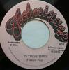 7inch Record FRANKIE PAUL  MADOO  In These Times  Coming From Town NONE Techniques 1985 Jamaica Reggae Ska  Dub Used