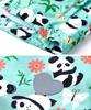 M2C Mountain Parka Windbreaker Jacket with Fleece Windproof and Perfect for Outdoor Panda Size 140 Kids' Lining, Cold-Resistant, Activities, Girls'