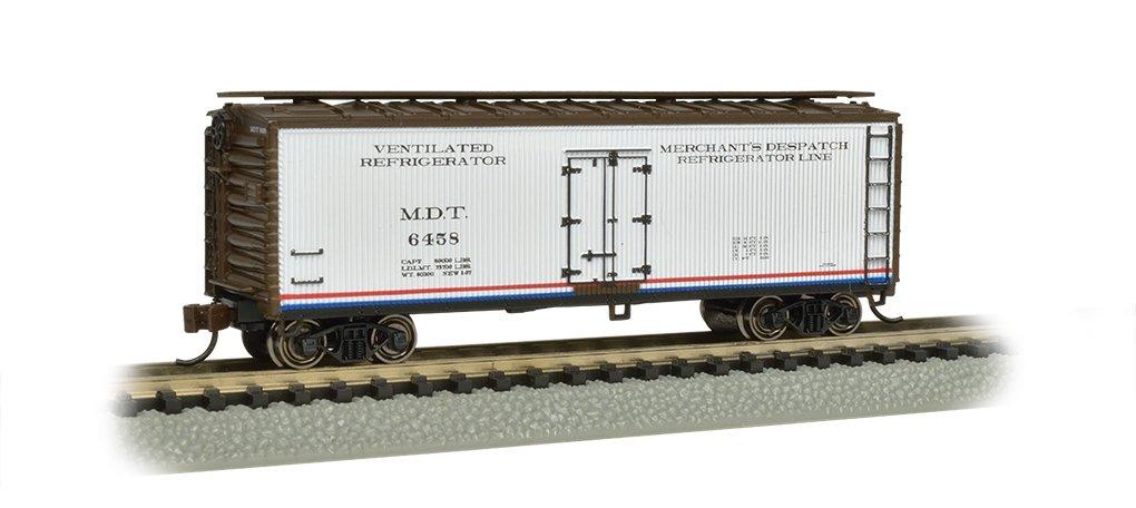 Bachmann Industries Wooden Side Reefer for Merchant's Ships, N Gauge, Freight Cars, 40'