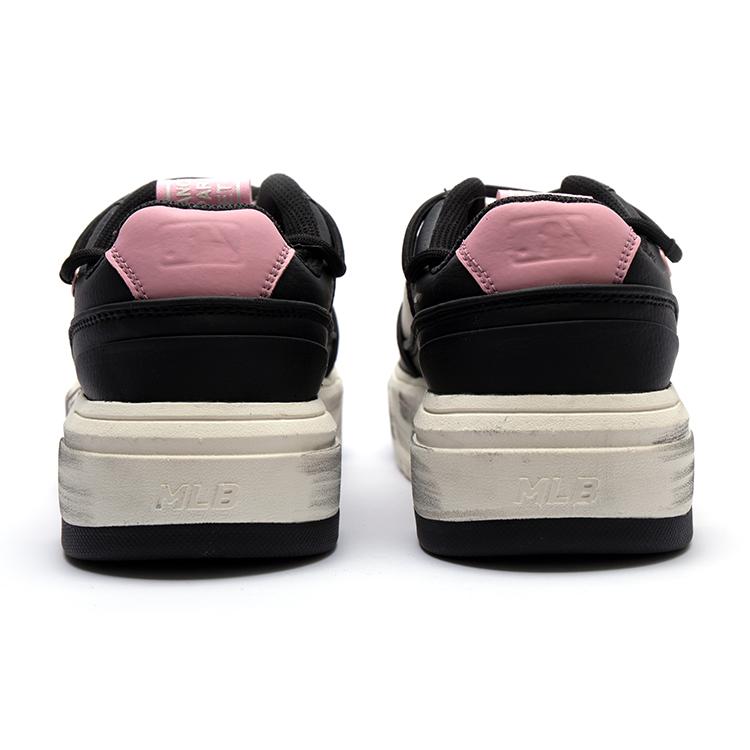 MLB Chunky Liner Low top Skateboard Shoes Unisex Black Pink 3ASXCA12N-50WHS(Team15-)