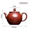 130ml Chinese Yixing Purple Clay Teapots Tradition Handmade Bamboo Leaf Bird Tea Pot Beauty Kettle Raw Ore Zisha Tea Set