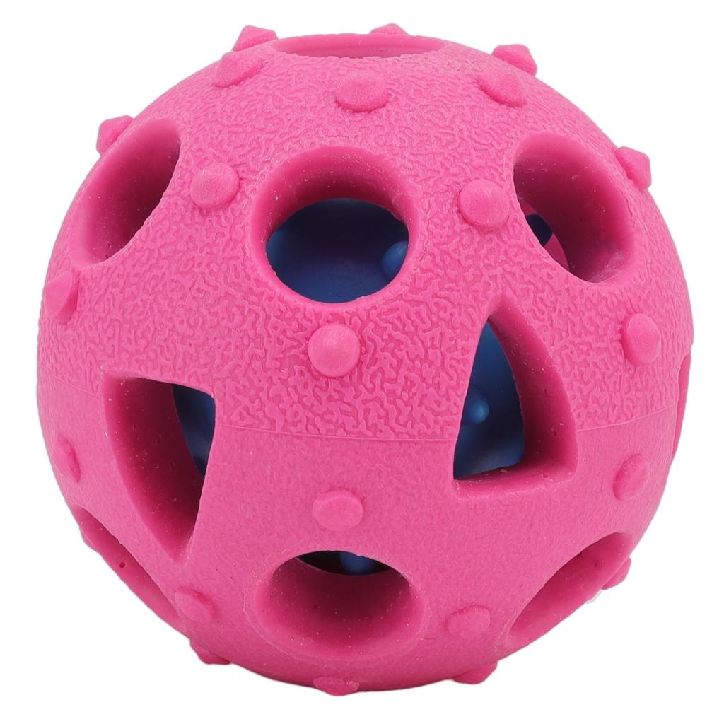 Dog Puzzle Chewing Ball Bite Resistant Interactive Slow Feeder Puppy Treat Dispensing Toy for