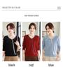 Mom's 2025 Autumn V-Neck Knitted Top - Fashionable Base Shirt for Middle-aged and Elderly Women