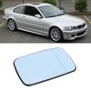 Right Hand Blue Heated Wing Door Mirror Glass Fit for 3 Series (E46) 1998 2005