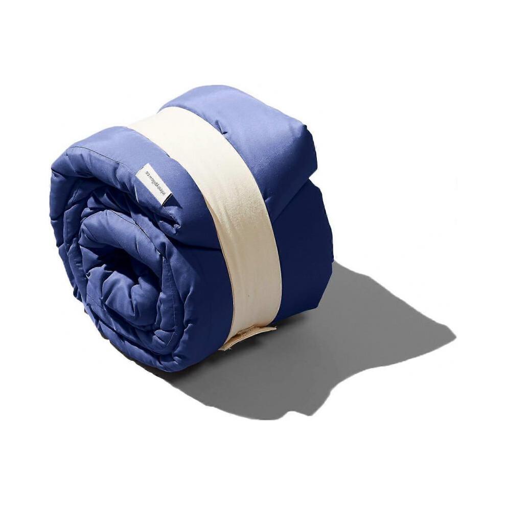 (navy blue)Infinity Pillow - Design Power Nap Pillow, Travel and Neck Pillow (Navy)