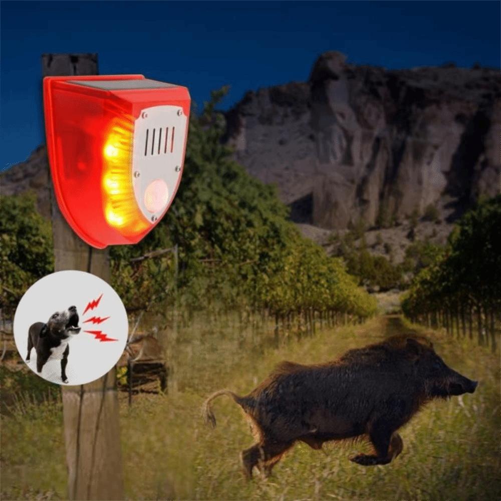 Wasserdichte Solar-Alarm Multifunktionale Solar-Ladealarm Sicherheitsalarm Sirene Haus-Sicherheit