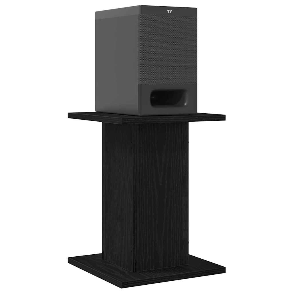 Speaker Stands 2 pcs Black Oak