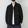 Spring New Casual Loose Trendy Jacket Men's Work Shirt Washed Denim Shirt Jacket
