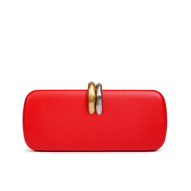 Elegant Box Clutch Ladies Evening Bags for Women Clip Bag Designer Handbags and Purses Shoulder Crossbody Bag  Wedding Purses