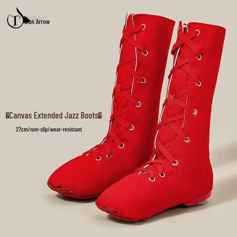 Iron Arrow High-Top Canvas Dance Boots 36