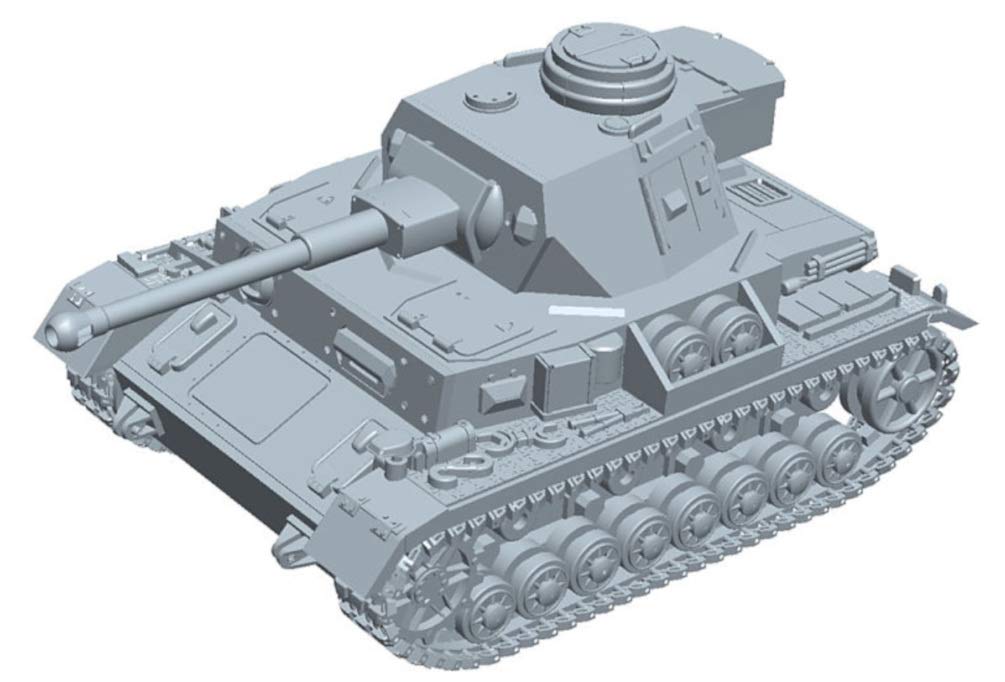 Pit Road Panzer IV Modified F2 Type Ending Plastic Model Ausf.D Ver.
