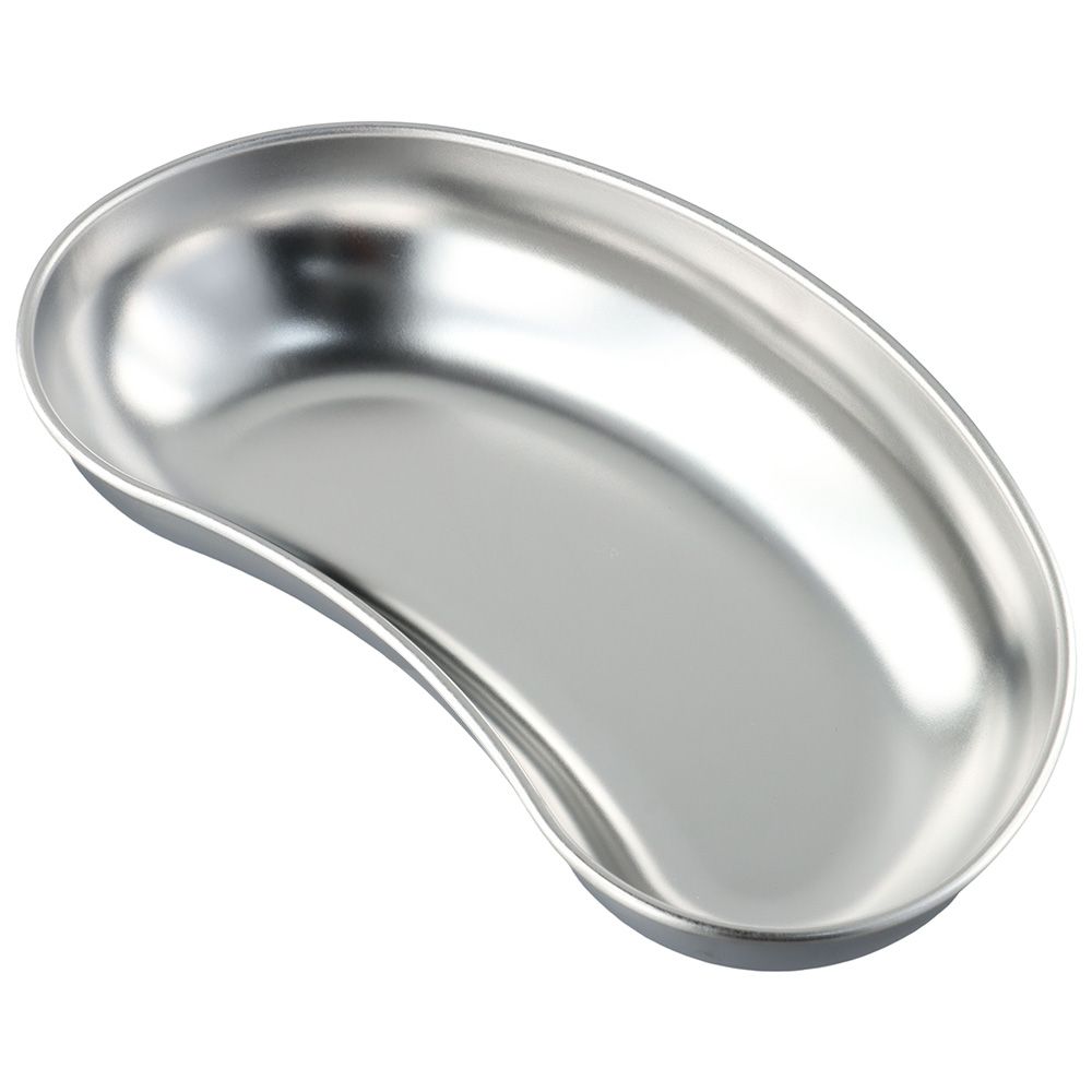 Reusable 8" Kidney Tray 304 Stainless Steel Silver Basin Emesis Bowl Mixing Organizer Soiled Dressings