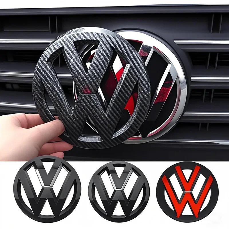 lmn1 ·Car Front Radiator Grille Badge Cover Rear Trunk Lid Sticker For VW GTI Polo Golf MK6 MK7 MK8 Passat Tiguan Arteon Touareg Taig
