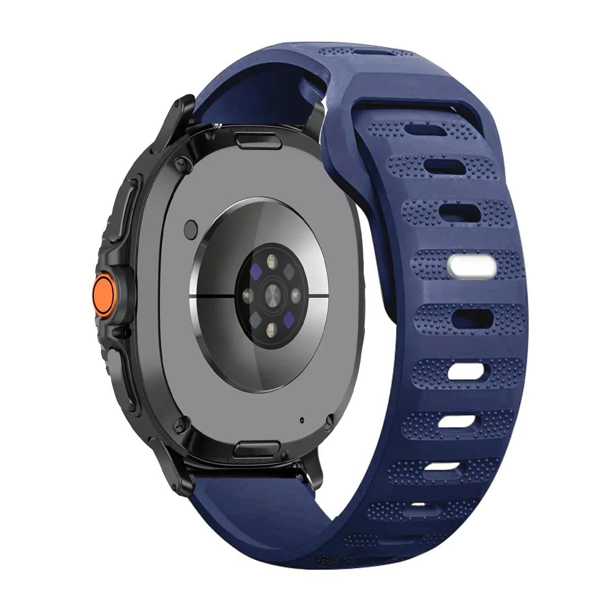 

Silicone Band For Samsung Galaxy Watch 8 40mm 44mm Sport Strap Bracelet Replacement Watchband Correa For Samsung Watch 8 Classic Watch 8 Classic 46mm