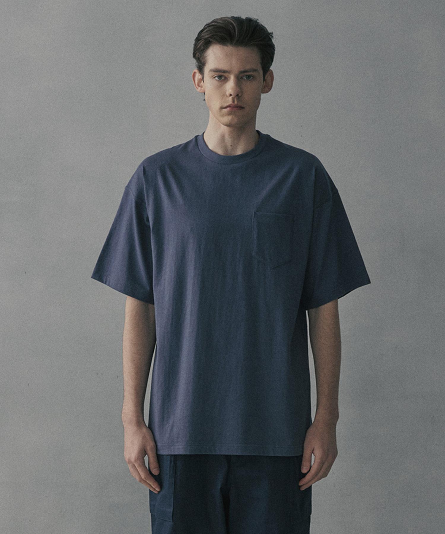 Mp Loosed Pocket T-Shirt - Navy Note/1Size