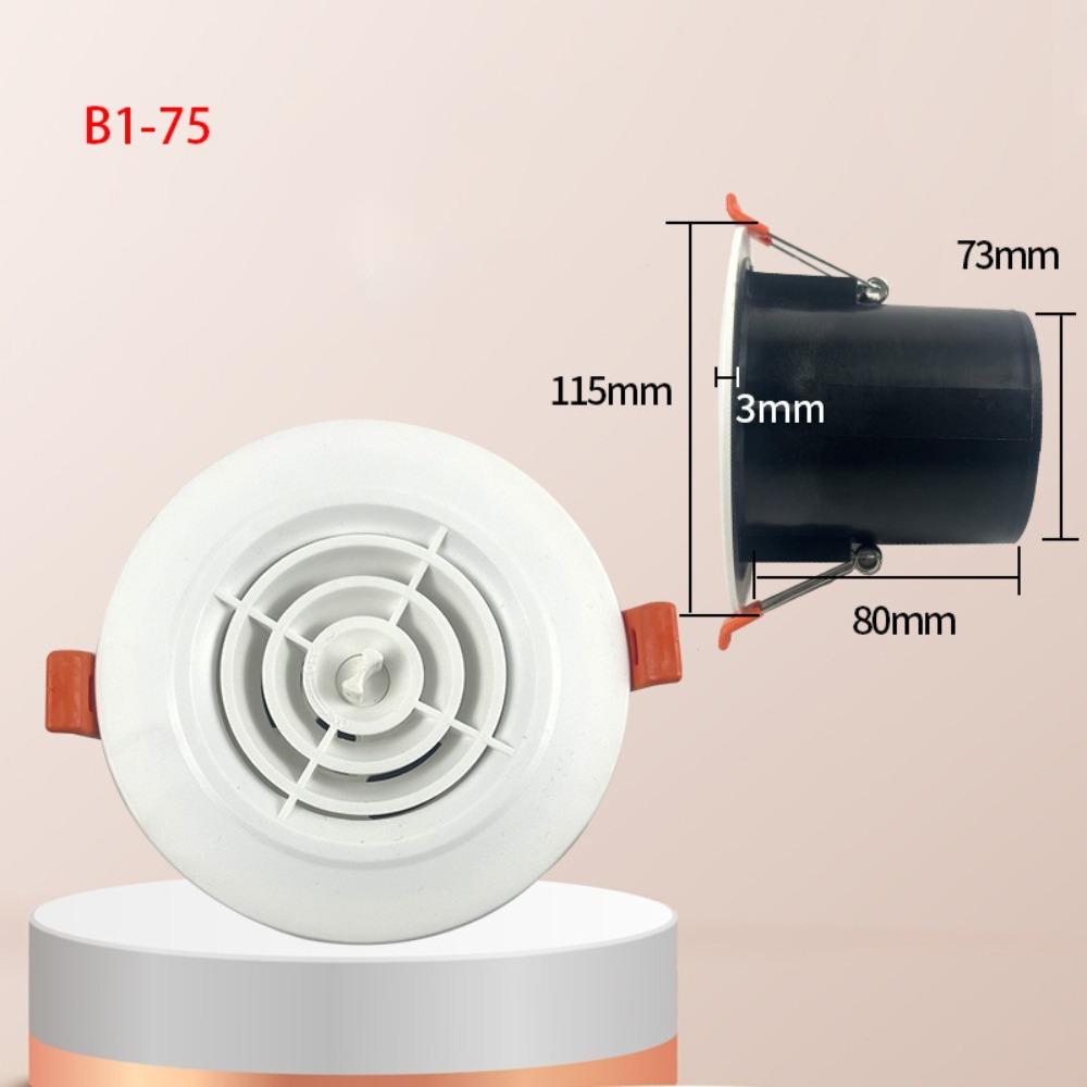 

75/100mm Exterior Wall Air Vent Air Circulation Vents Waterproof Cap Useful Vent Outlet Cover B1-75