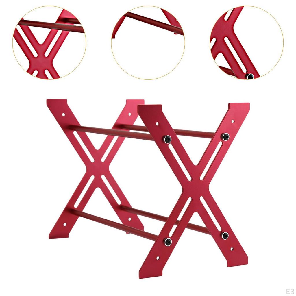 RC Car Alloy Tires Rack Crawler Tire Wheel Rim Holder Display Metal Stand