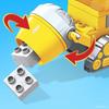 Mega Bloks Paw Patrol The Movie Rubble Super Power Bulldozer, Ages 3 and Up, GYW91, Yellow