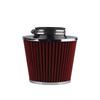 ADPOW 76mm Car Air Intake Pipe, Aluminum Compact Cold Air Intake Hose, Air Cleaner Replacement Accessory, 3-inch, for Turbocharged Vehicles