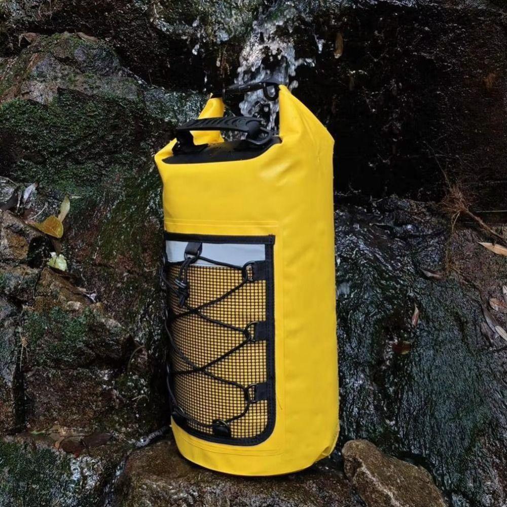 10L 20L 30L Waterproof PDry Bag PVC Pack Swimming Backpack Surfing Boating Bag  Drifting Rafting
