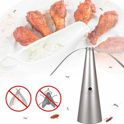 Ventilador Automático para Moscas Repelente de Mosquitos Ventilador Alimentado por USB para Casa Exterior Mesa de Piquenique Ventiladores Velocidades Ajustáveis Durável Repelente de Moscas