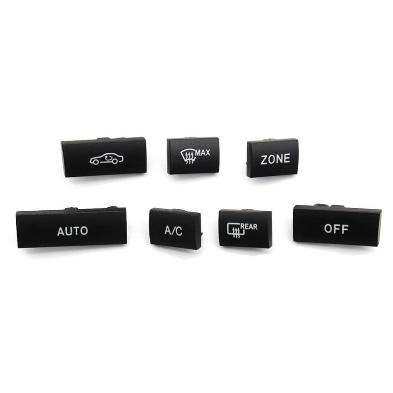 Central Console Air Conditioner AC Heater Climate Control Button Cover For Mercedes Benz E Class W212 W207 E200 E250 E300 E350