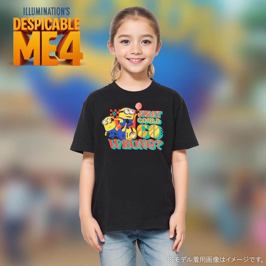 FinePlus Minions Ich Einfach Unverbesserlich DM4 Can't Stop Bedrucktes T-Shirt, Phil, Ron, Ralph, Charakter