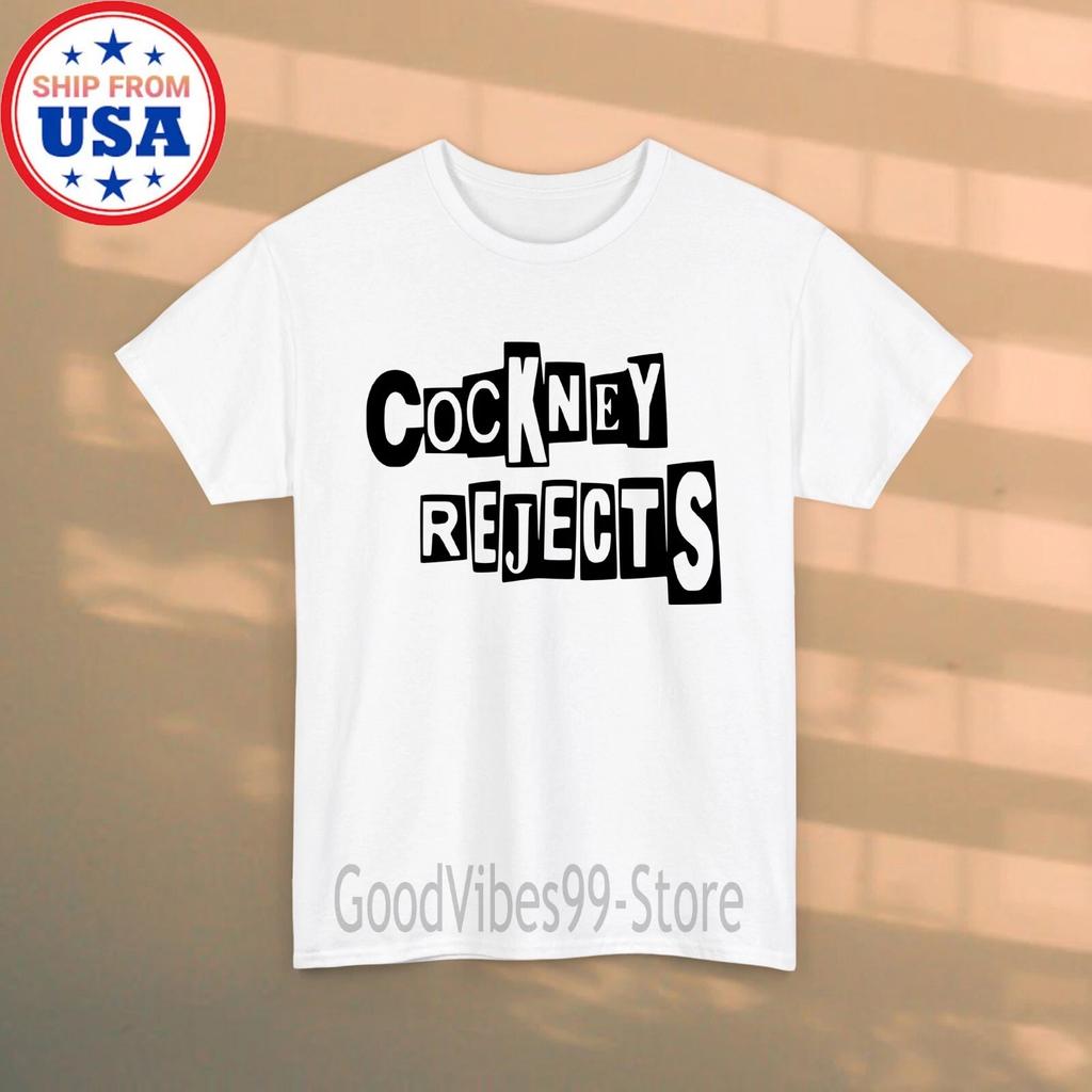 COCKNEY REJECTS Men's White Size S-5XL