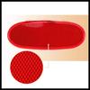 Front Door Panel Reflector Light Cover for Dodge for Ram 1500 2002-2008 5179299AA Red Durable Material