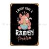 Pulled Noodles Metal Sign Garage Custom Bar Garage Decoration Printing Tin Sign Poster