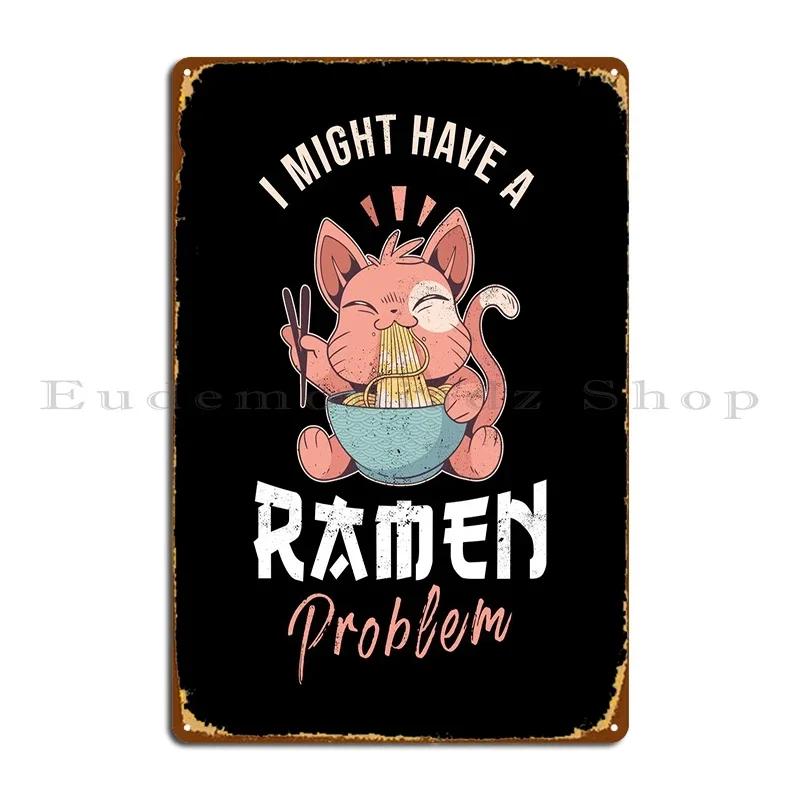 Pulled Noodles Metal Sign Garage Custom Bar Garage Decoration Printing Tin Sign Poster 20x30cm(7.8x11.8inch)