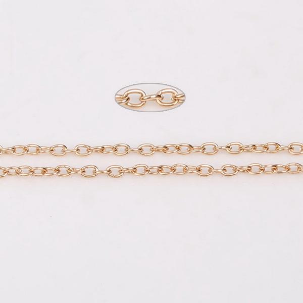 Handmade 5m Pearl Earrings DIY Accessory Chain with O-Rings and Extender