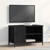 VidaXL TV-Schränk 80 x 40 x 50 cm Schwarz Eichen-Optik Holzwerkstoff