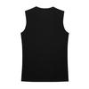 Men Summer Vest Sleeveless Pure Color O Neck Slim Fit Elastic Pullover Soft Breathable Gym Exercise Sports Tank Top