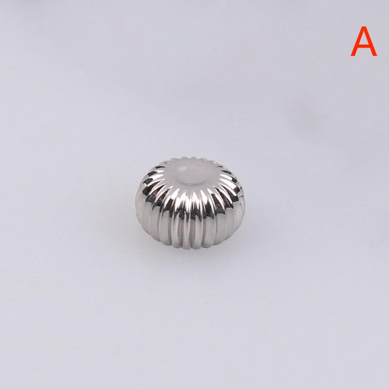 Silver Watch Crown Stainless Steel Different Size For St3600/St3621 Eta 6497 6498 Watches Manual Movement Accessory Part