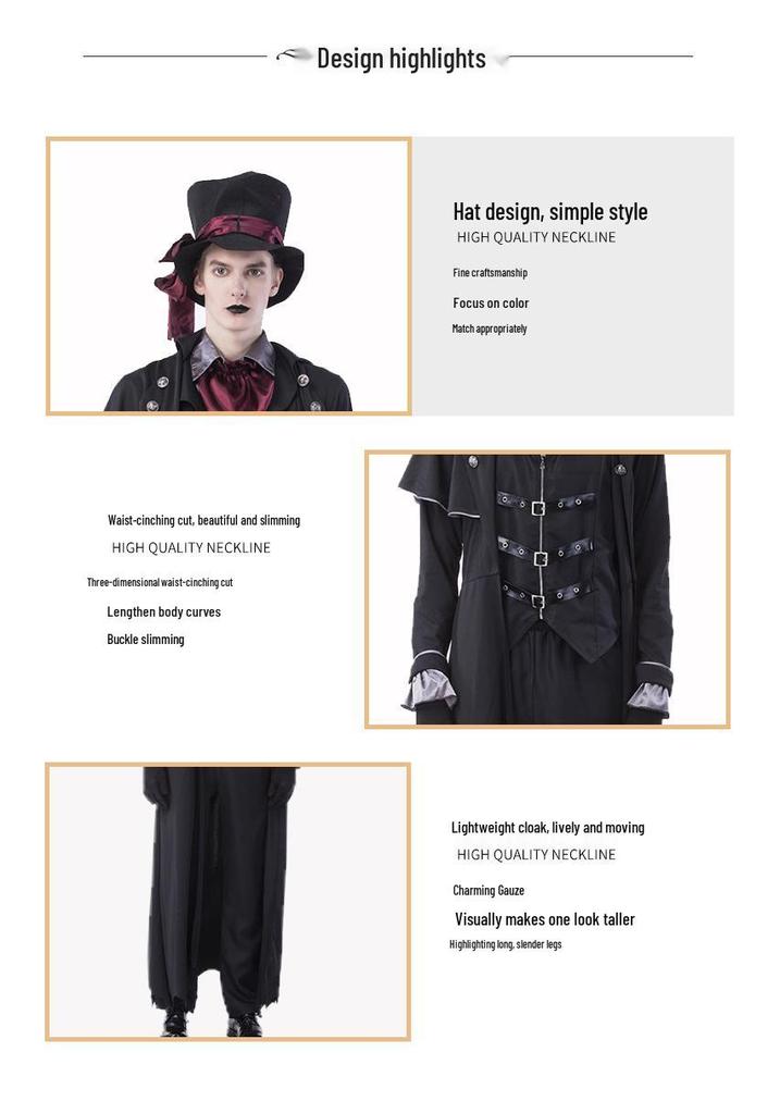 Vampire Knight Halloween Kostuum - Dark Knight Anime Cosplay voor Mannen en Vrouwen
