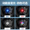 ZQEZ5 for Tesla ModelY Model 3 S X 2024 Magnetic Levitation Wheel Cover Light Modification LED Illuminated Car Emblem Light Tire Light