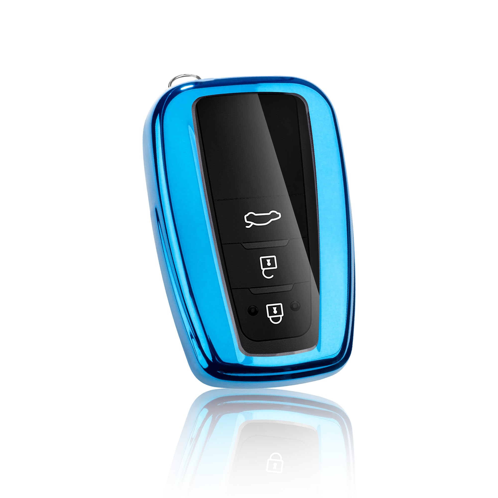 

Чехол для ключа Prius 50-й серии, Чехол для ключа C-HR, Новая Corolla RAV4 50-й серии, Camry синий