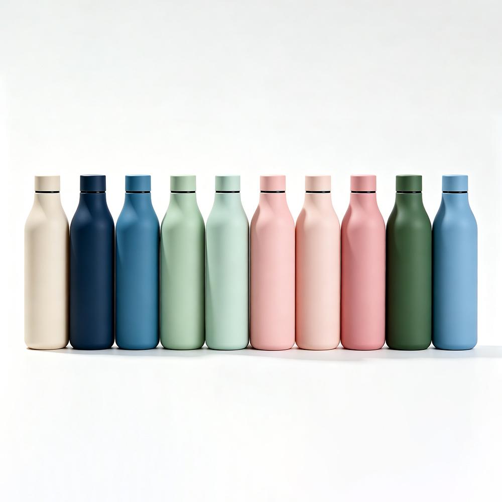 Customized Logo Stainless Steel Reusable Water Bottle Insulated Double Walled Vacuum Sublimation Flask Thermal Bottle