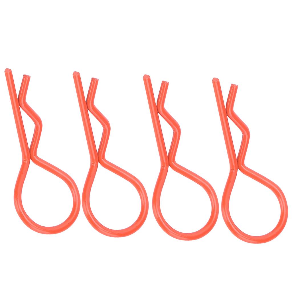 10Pcs 13MM RC Car   Clip RShape Metal Body Clips Pins for 1Celsius5 1Celsius6 1Celsius8 1Celsius10 RC Car(Blue )