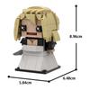 Gobricks MOC Anime Bride of Chucky Brickheadz Constructing Blocks Child's Engage With Franchise Bricks Movie Figure Toys Present
