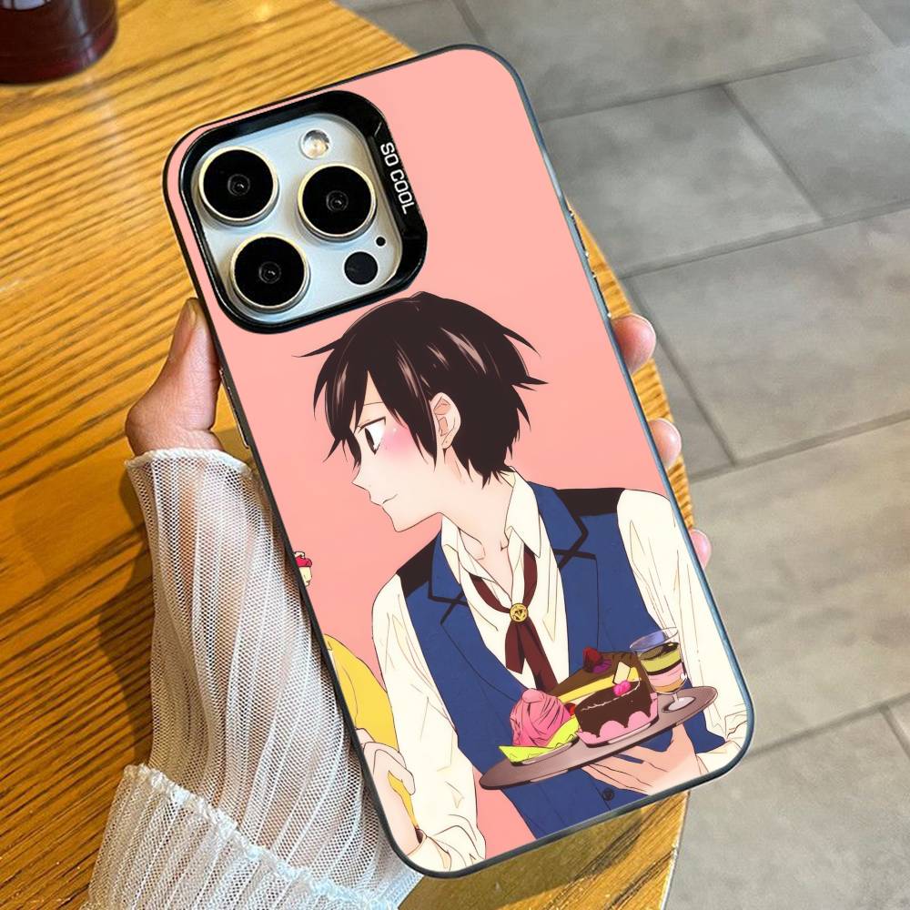 H-Hori M-MiyamuraS Anime For Couple Phone Case For iPhone 16 17 15 14 12 13 Pro Max Black Candy Matte Shockproof Cover iPhone14Plus