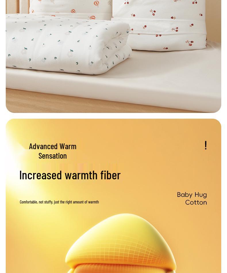 Copertina Swaddle in Puro Cotone Ispessito per Bambini Autunno/Inverno – Doppia Utilizzo: Ricevimento Neonato e Uso Esterno