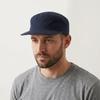 Solid Color Peaked Cap Flat Brim Baseball Cap Retro Flat Top Hat  Versatile Use