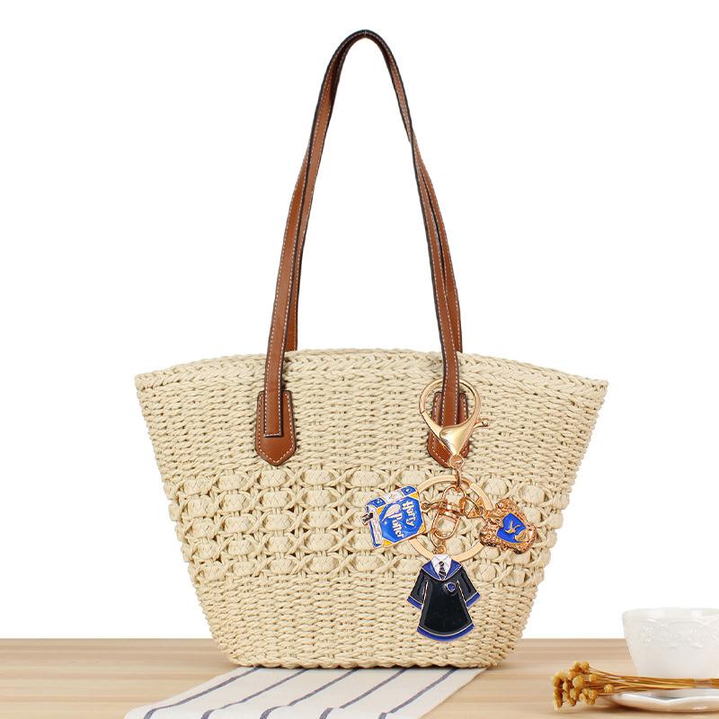 1Pc College Keychain Cartoon Pendant Preppy Style Zinc Alloy Festival Gift Badge